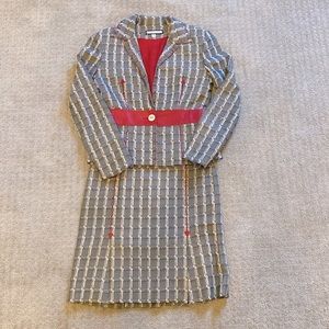 Lela Rose tweed suit